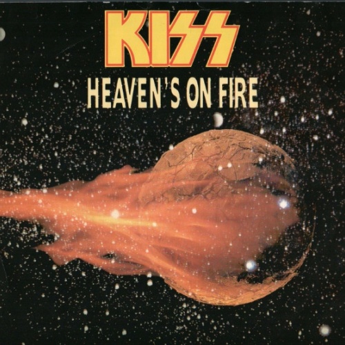 Vinyl / Kiss - Heaven's On Fire