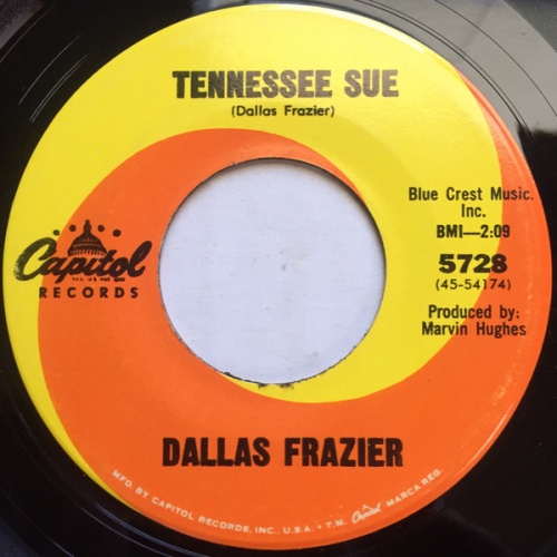Vinyl / Dallas Frazier - Tennessee Sue / Especially For You