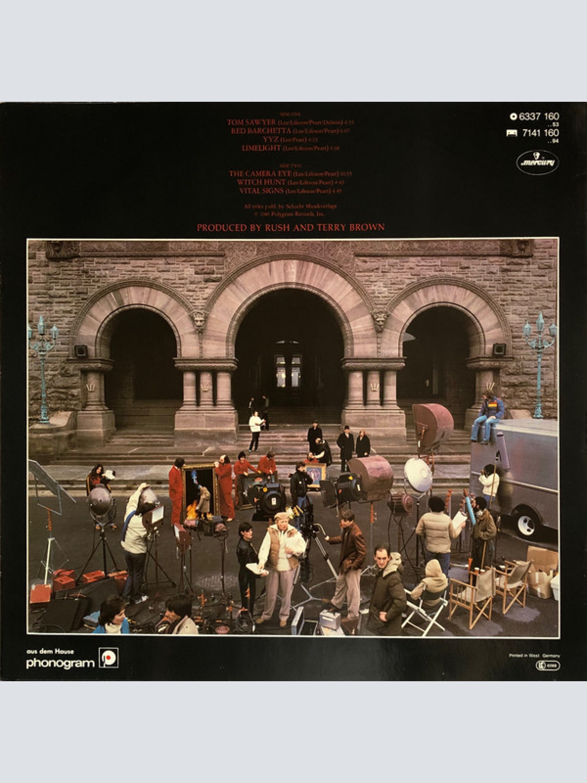 Vinyl / Rush - Moving Pictures