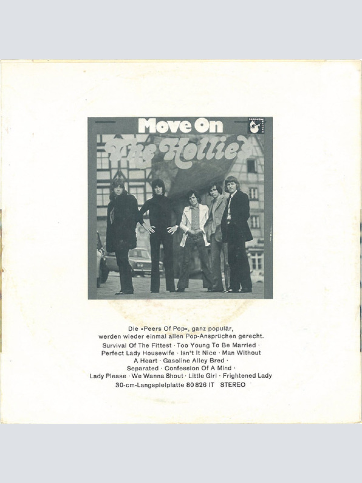 Vinyl / The Hollies - Hey Willy