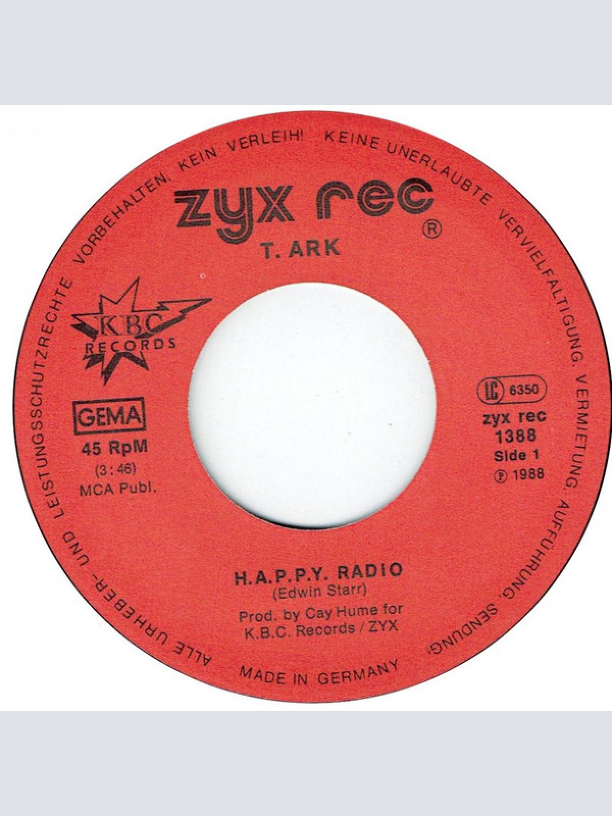 Vinyl / T. Ark - H.A.P.P.Y. Radio