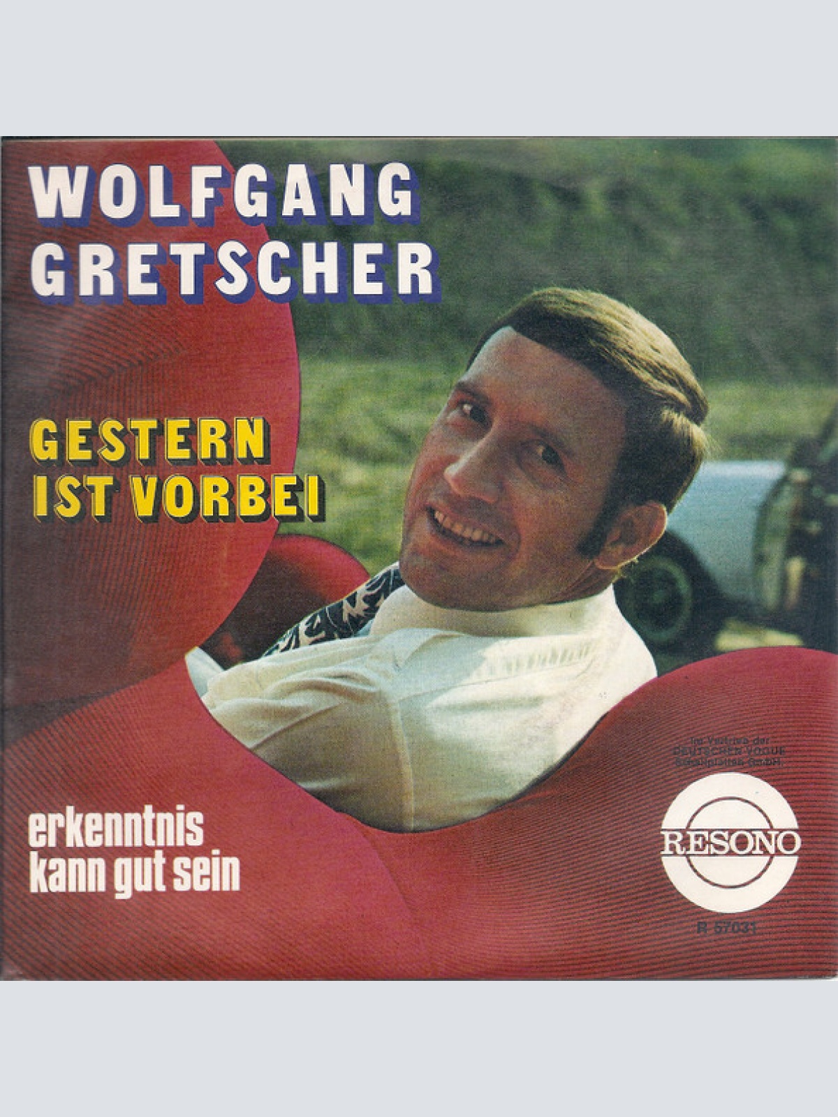 Vinyl / Wolfgang Gretscher - Gestern Ist Vorbei