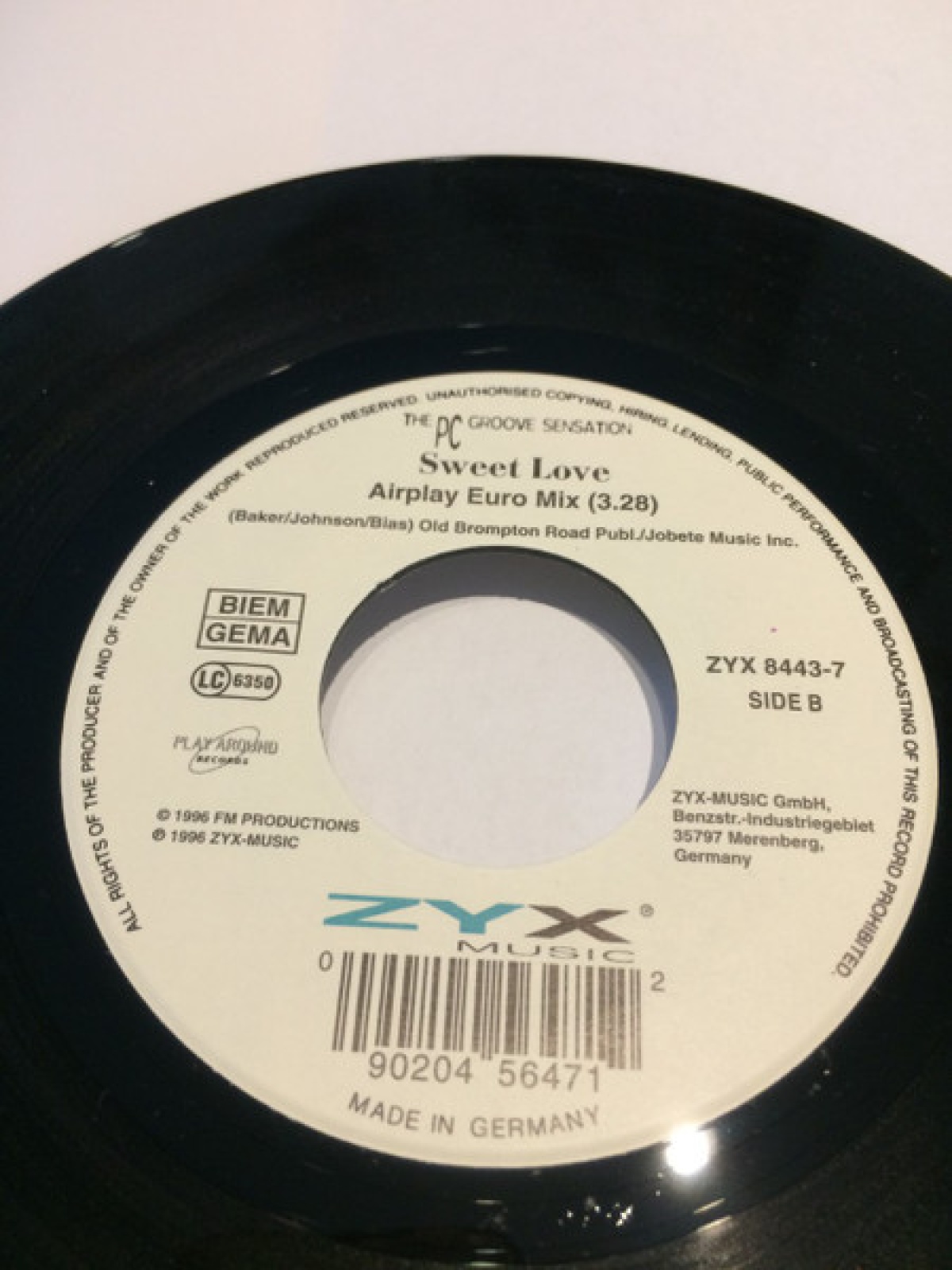 Vinyl / The PC Groove Sensation* - Sweet Love