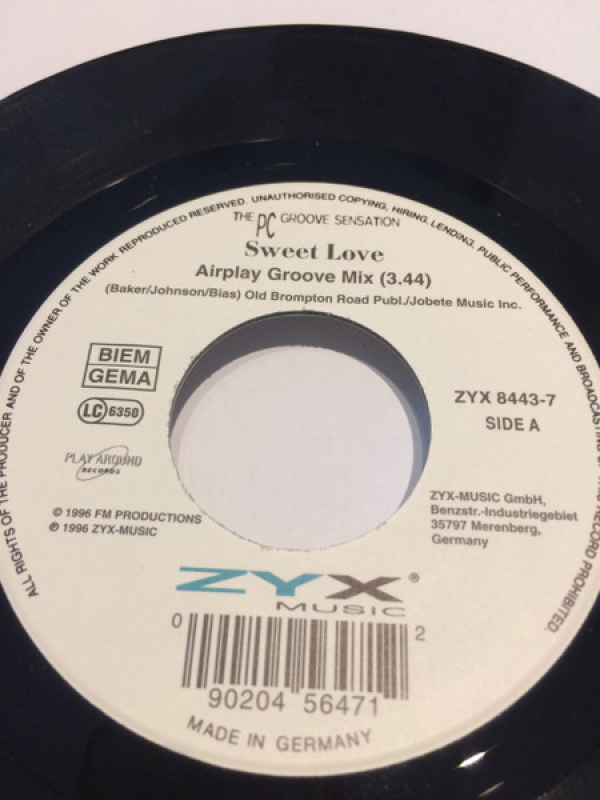 Vinyl / The PC Groove Sensation* - Sweet Love