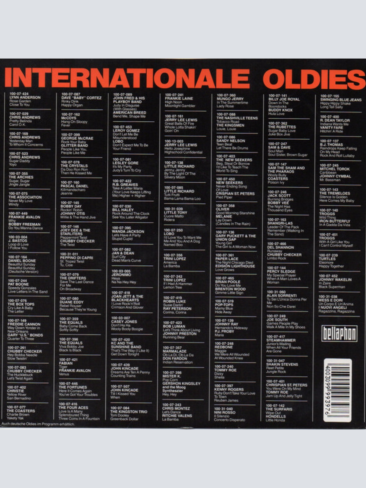 Vinyl / Chris Andrews (3) - Pretty Belinda / Carol Ok