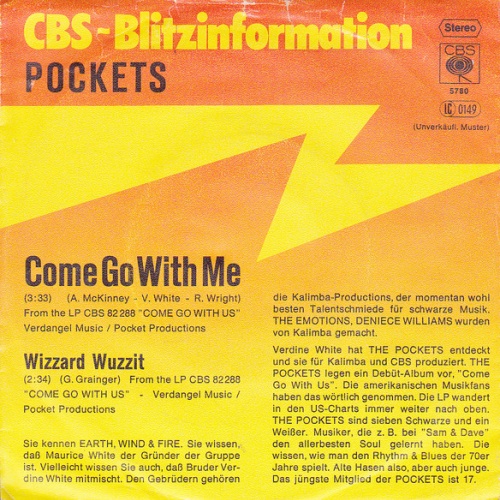 Vinyl / Pockets - Come Go With Me