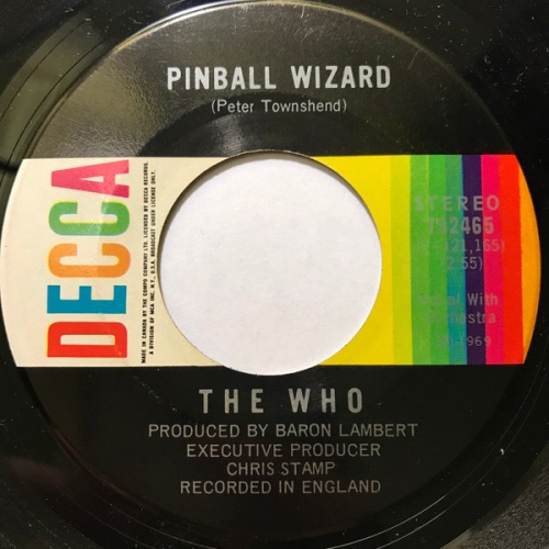 Vinyl / The Who - Pinball Wizard / Dogs Part Two