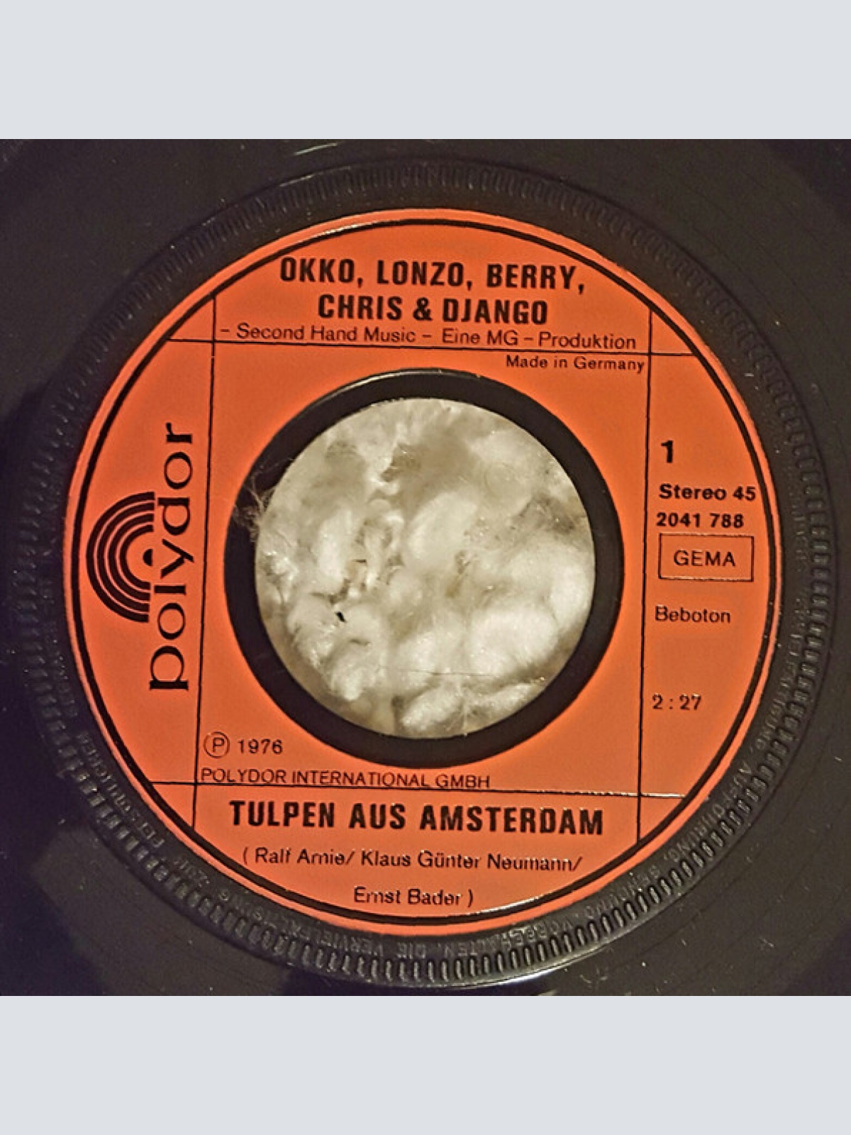 Vinyl / Okko, Lonzo, Berry, Chris & Django - Second Hand Musik - Tulpen Aus Amsterdam