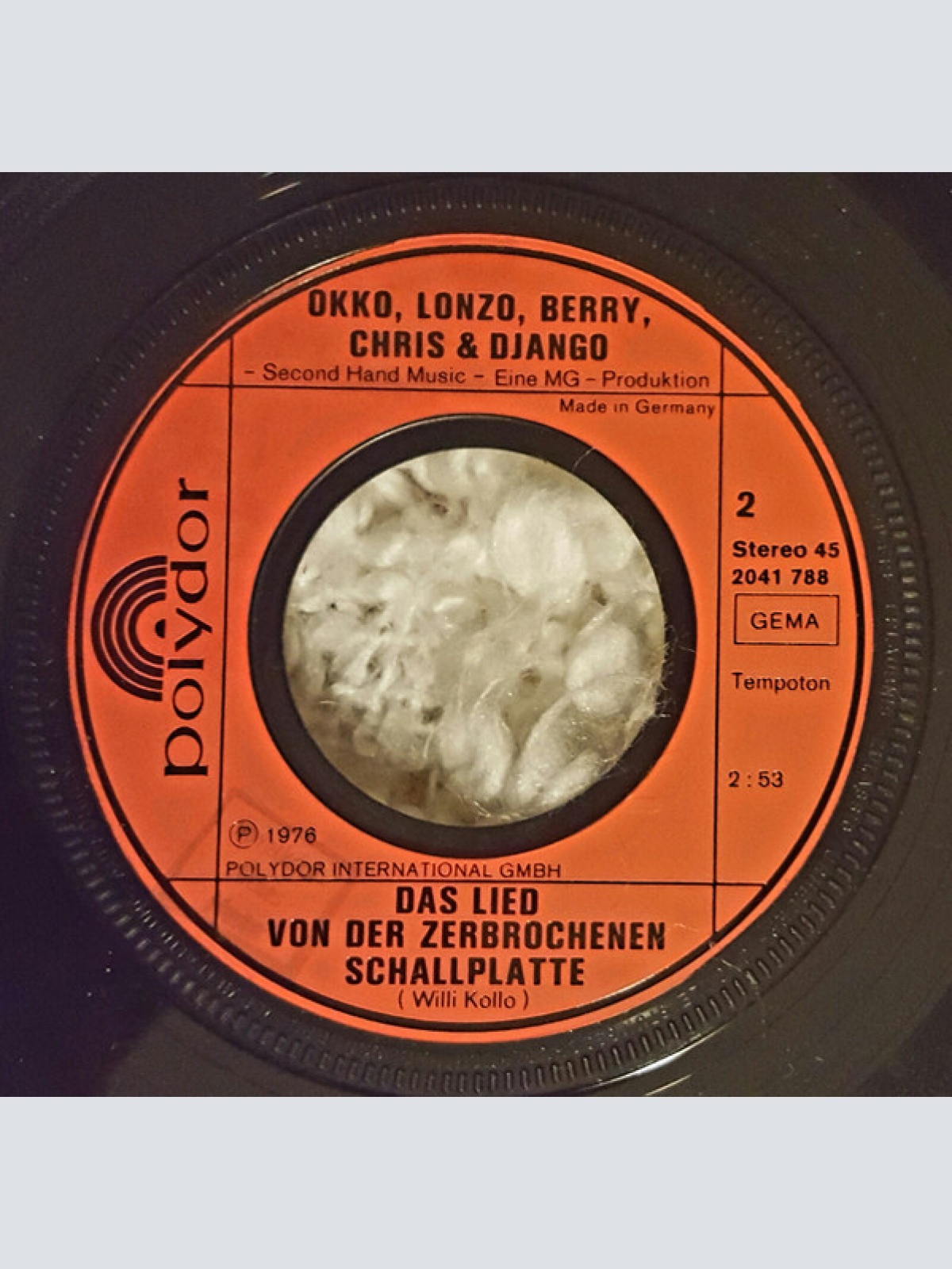 Vinyl / Okko, Lonzo, Berry, Chris & Django - Second Hand Musik - Tulpen Aus Amsterdam