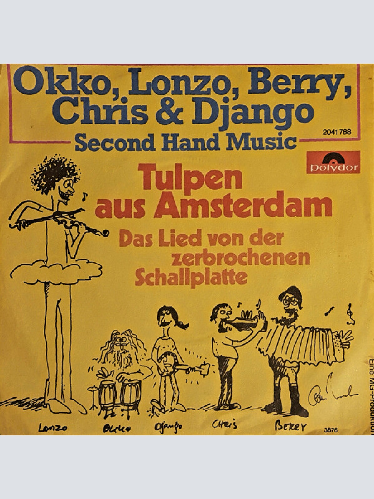 Vinyl / Okko, Lonzo, Berry, Chris & Django - Second Hand Musik - Tulpen Aus Amsterdam