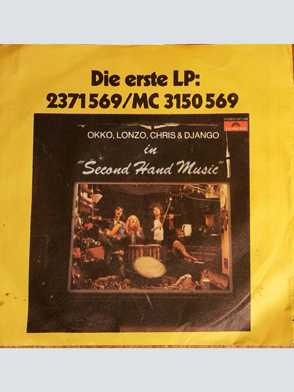 Vinyl / Okko, Lonzo, Berry, Chris & Django - Second Hand Musik - Tulpen Aus Amsterdam