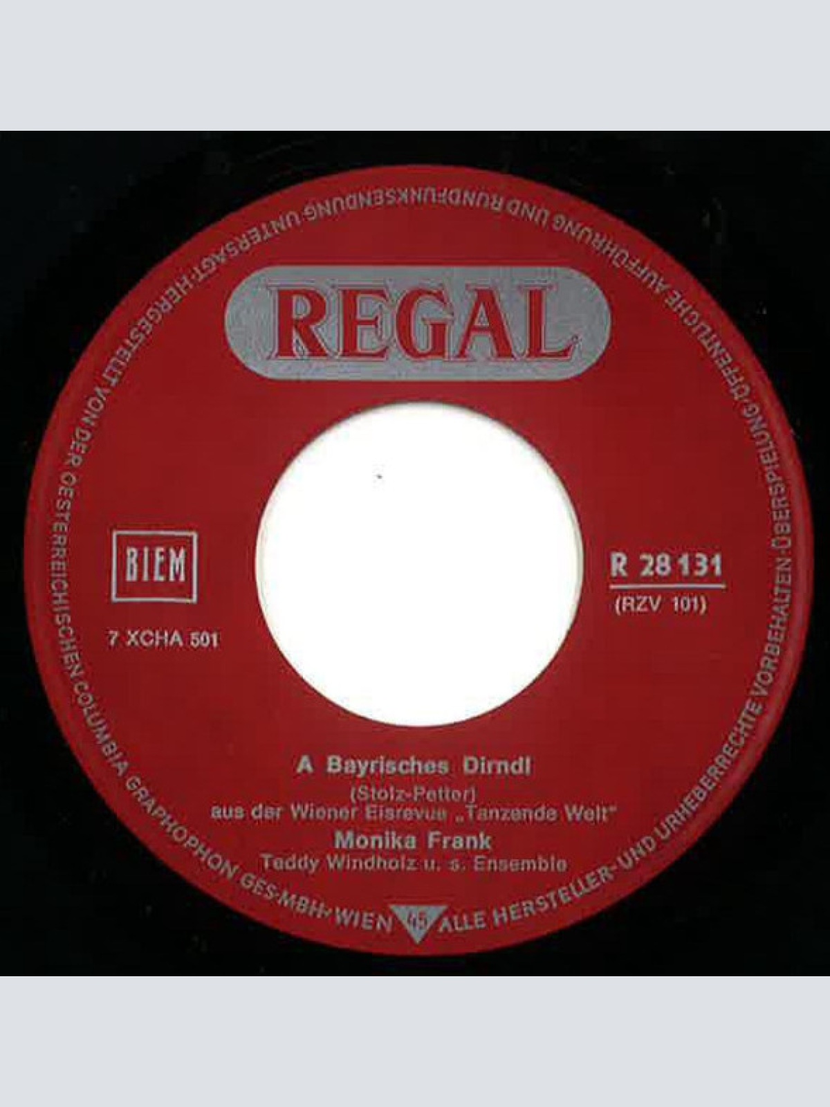 Vinyl / Monika Frank / Jörg Maria Berg - A Bayrisches Dirndl / Amore