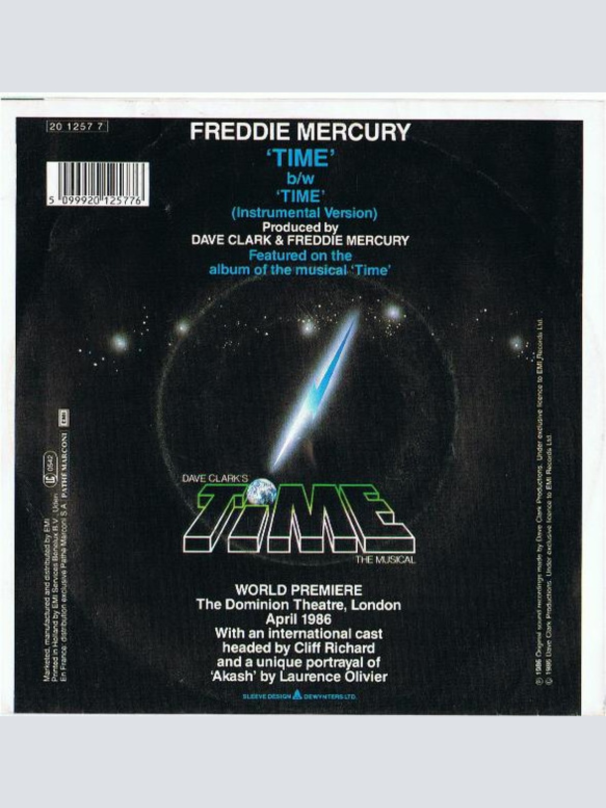 Vinyl / Freddie Mercury - Time