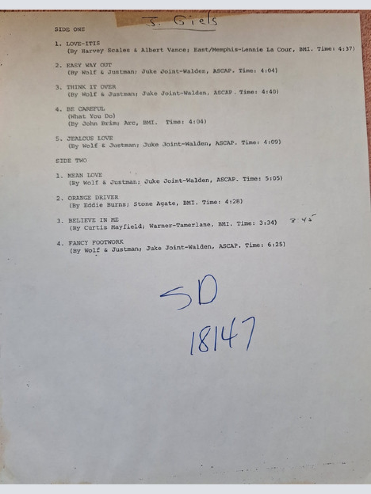 Vinyl / The J. Geils Band - Hotline