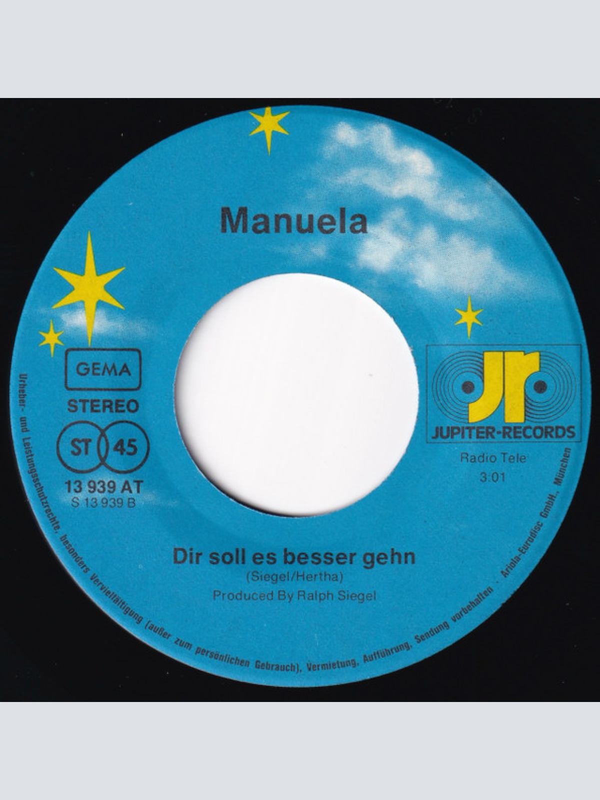 Vinyl / Manuela (5) - Ich Möcht Gern Dein Herz Klopfen Hör'n