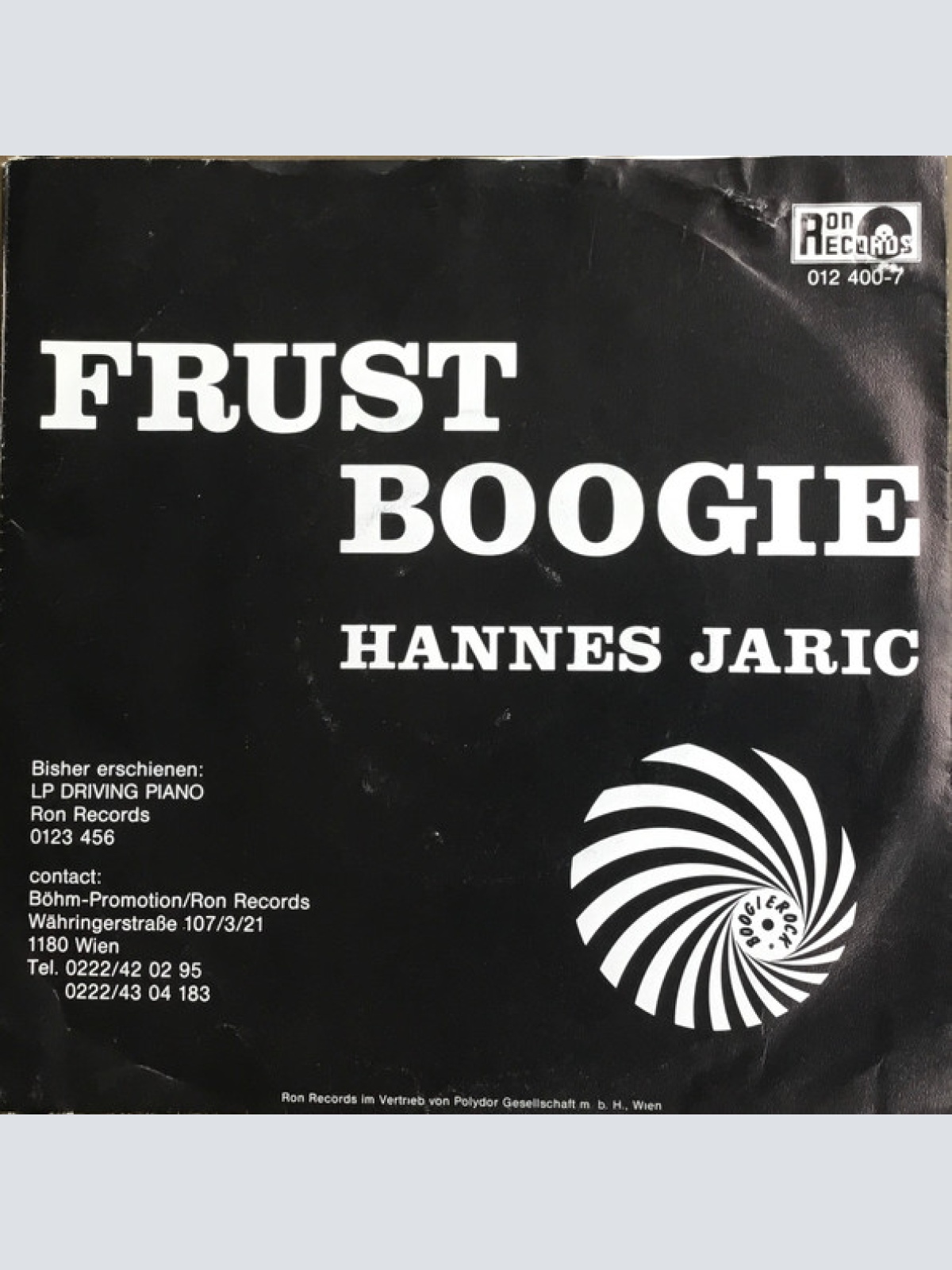 Vinyl / Hannes Jaric - Hockn'stad