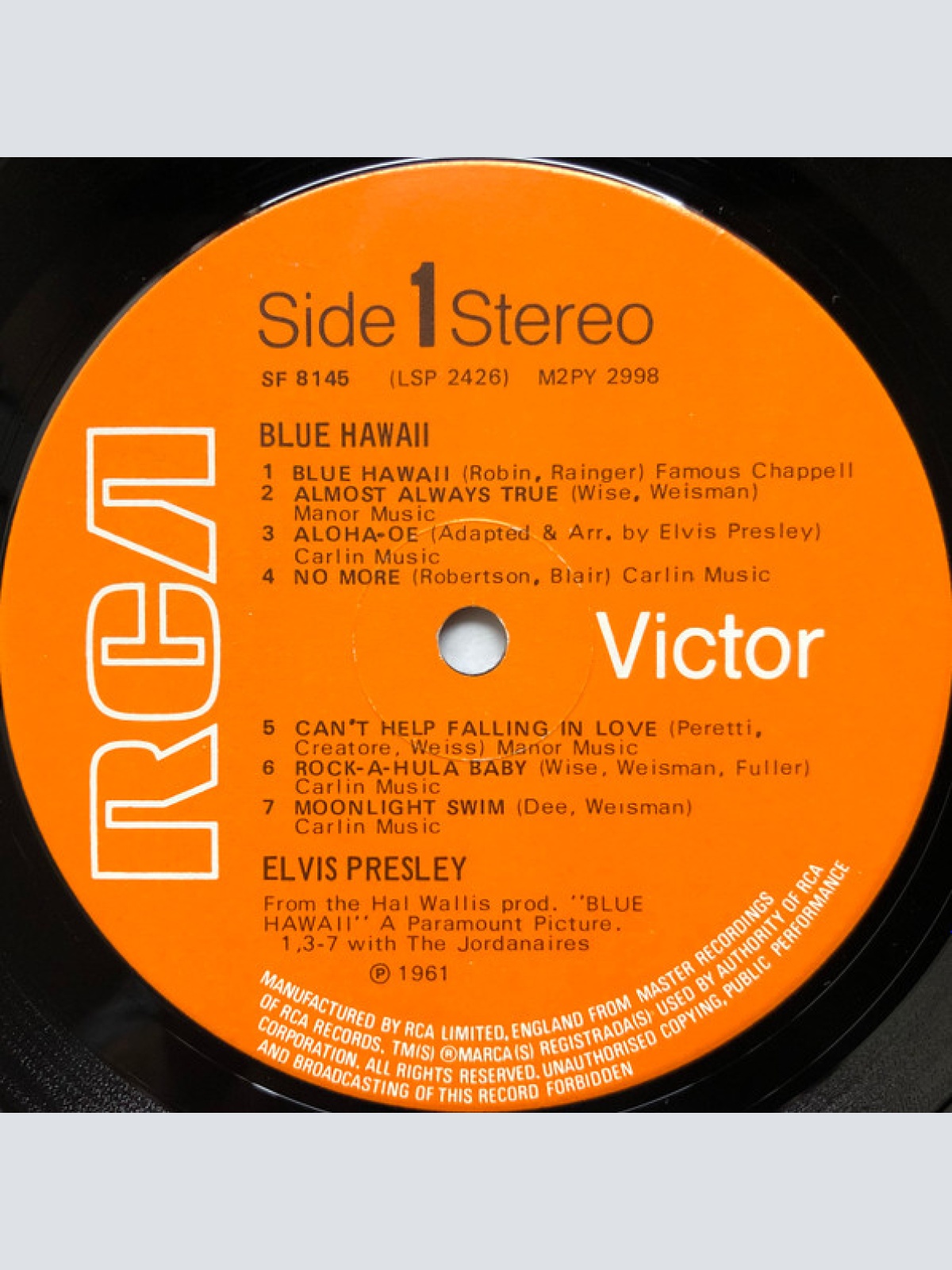 Vinyl / Elvis Presley - Blue Hawaii