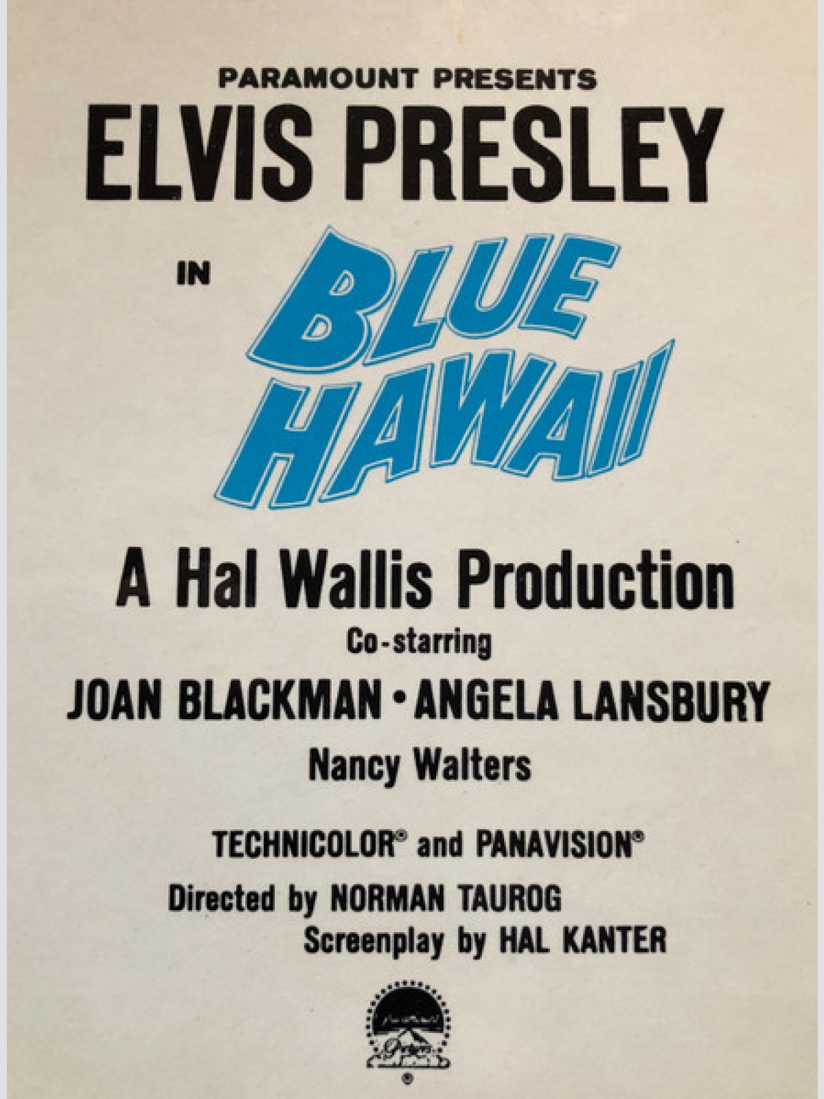 Vinyl / Elvis Presley - Blue Hawaii