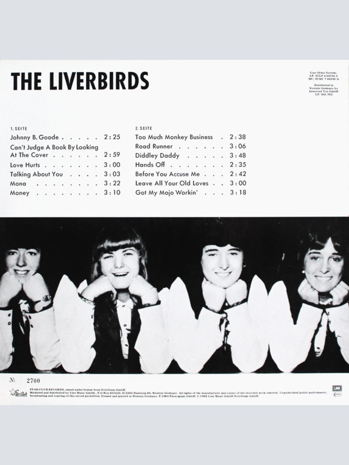 Vinyl / The Liverbirds - Star-Club Show 4