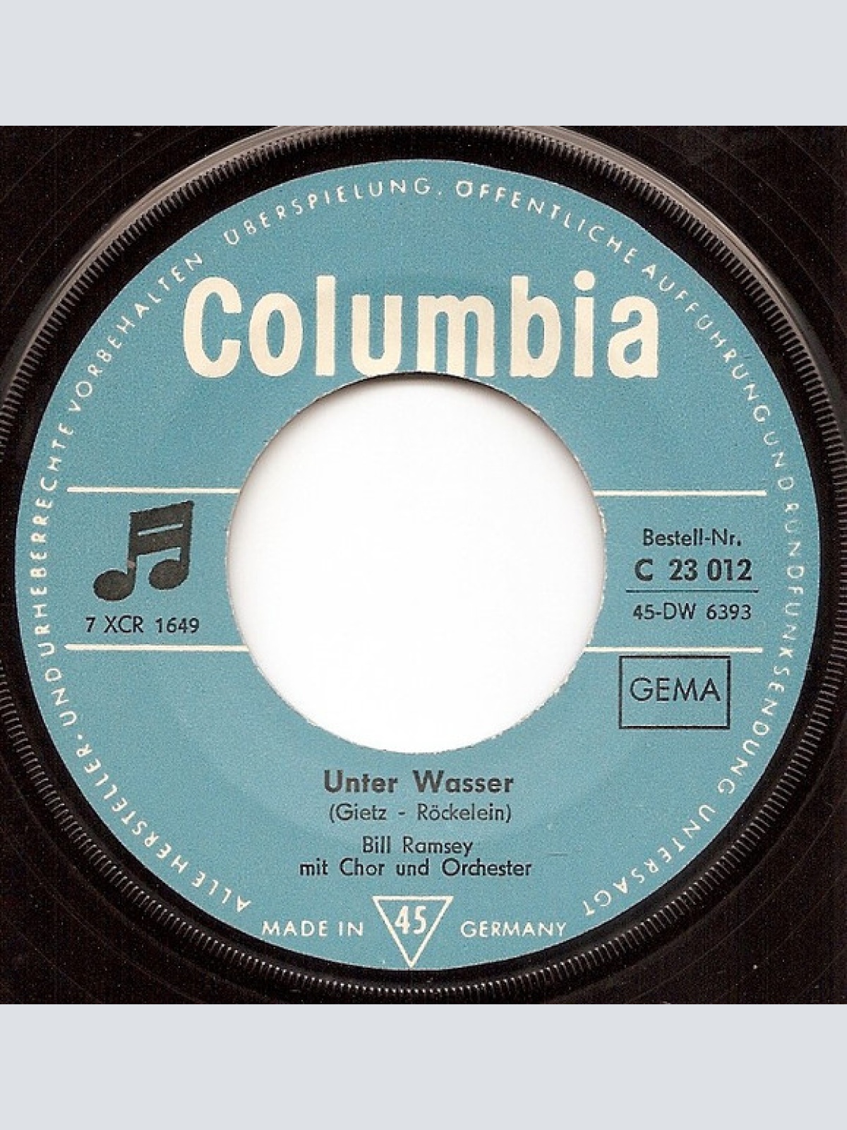 Vinyl / Bill Ramsey - Crazy Cowboy Grand Hotel