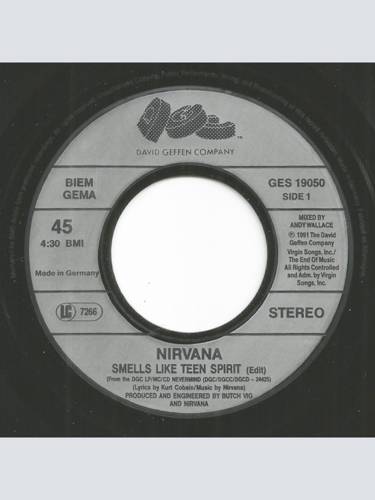 Vinyl / Nirvana - Smells Like Teen Spirit