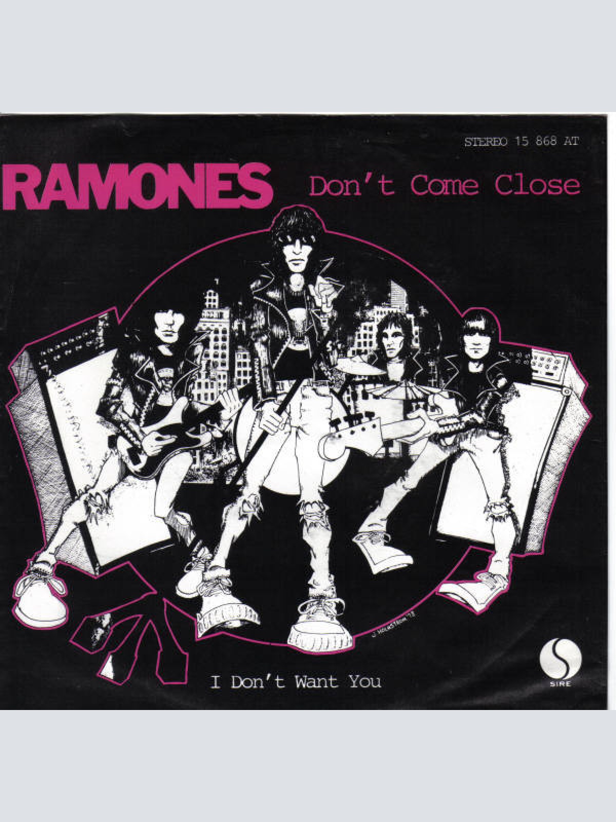 Vinyl / Ramones - Don't Come Close