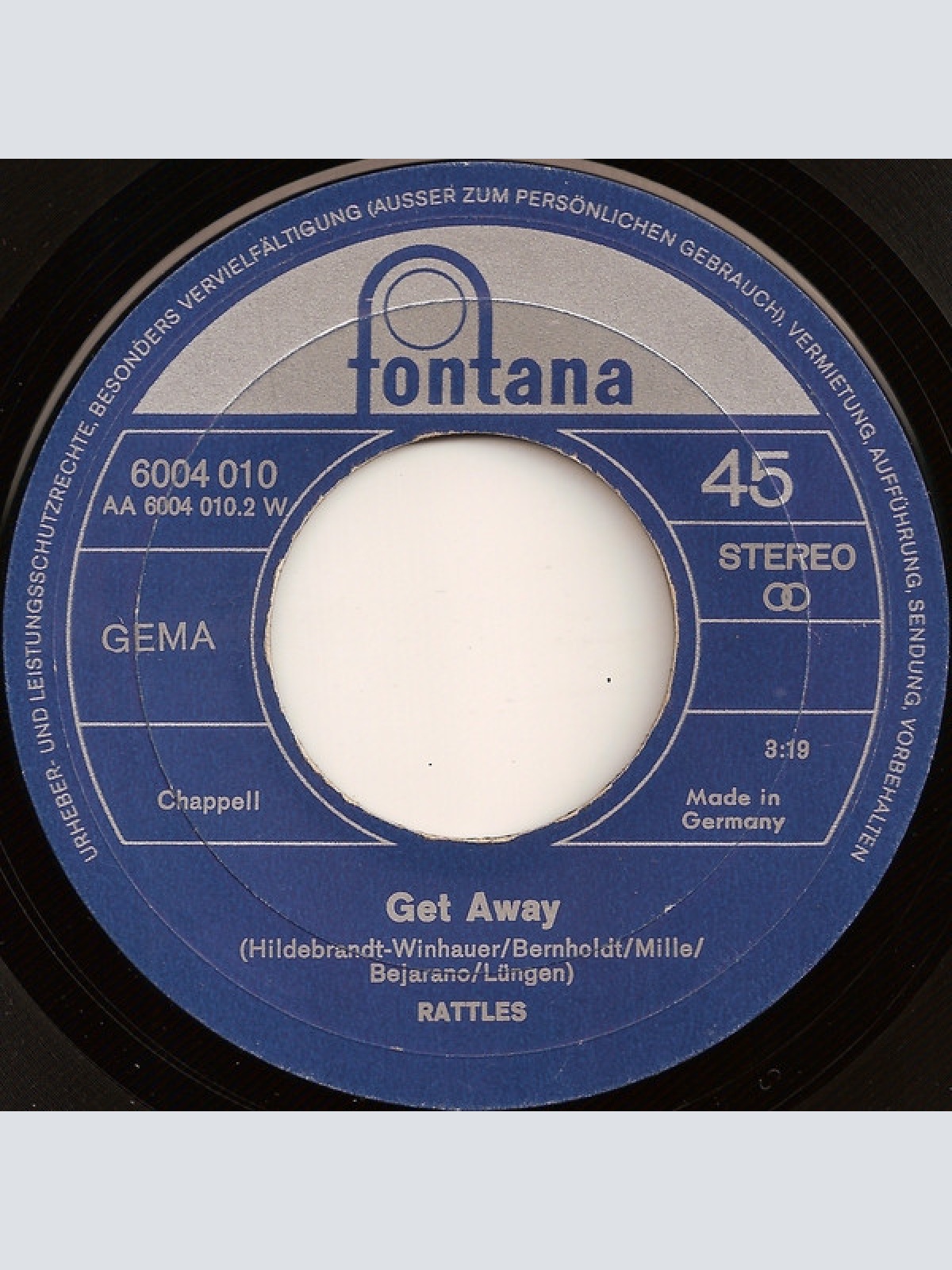 Vinyl / Rattles* - The Witch