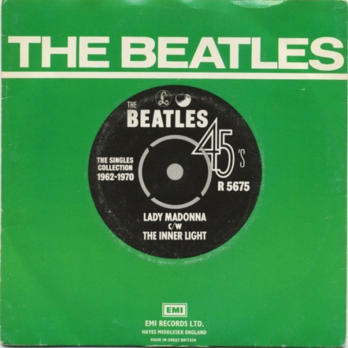 Vinyl / The Beatles - Lady Madonna c/w The Inner Light