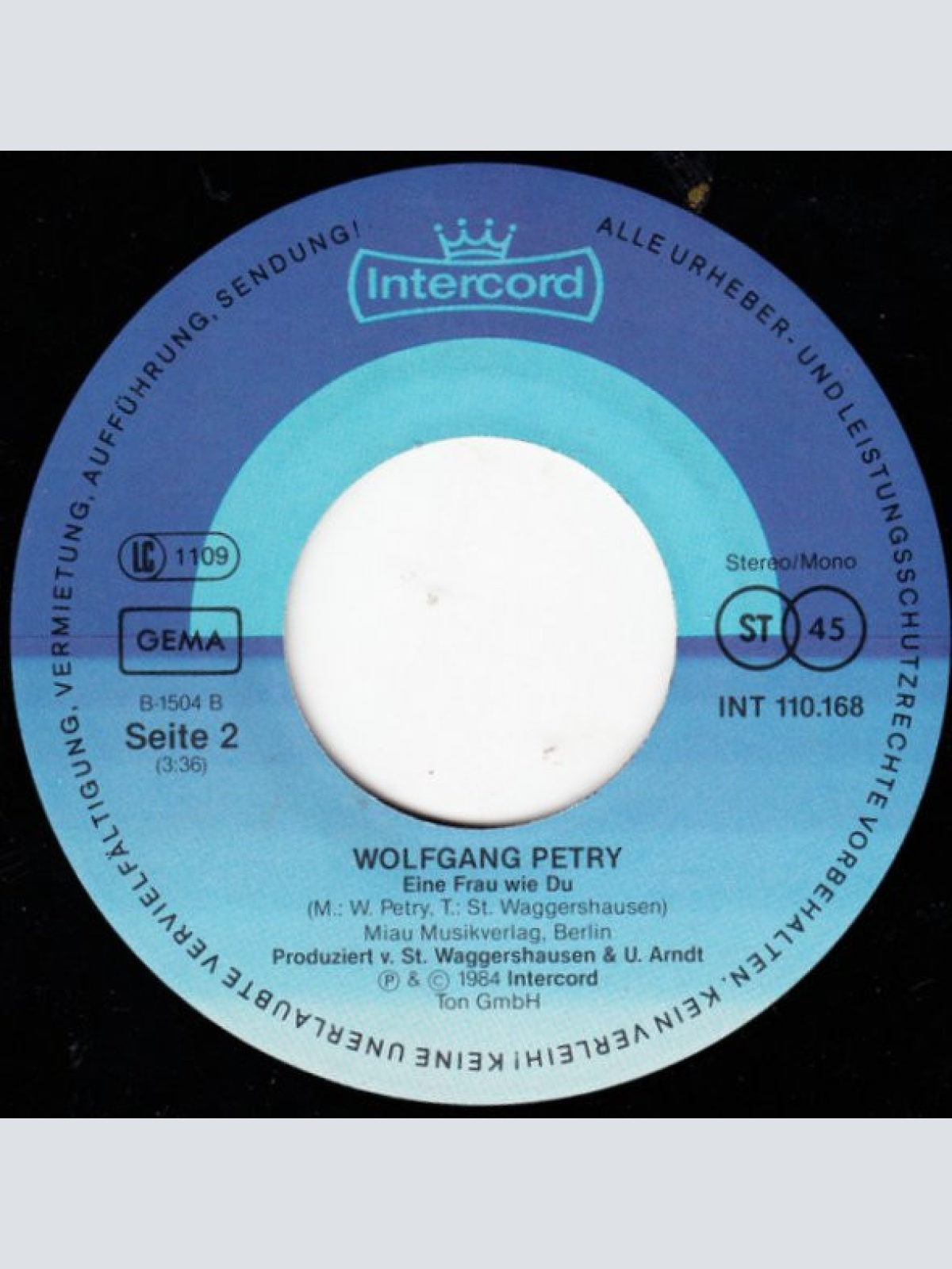 Vinyl / Wolfgang Petry - Hallelujah Mach's Gut (Steck Dir Mein Herz An Den Hut)