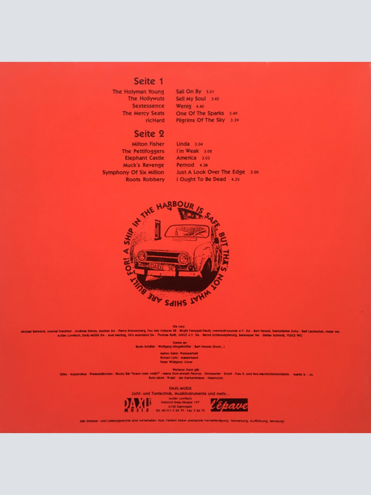 Vinyl / Various - Darmstadt Sampler Vol. 2