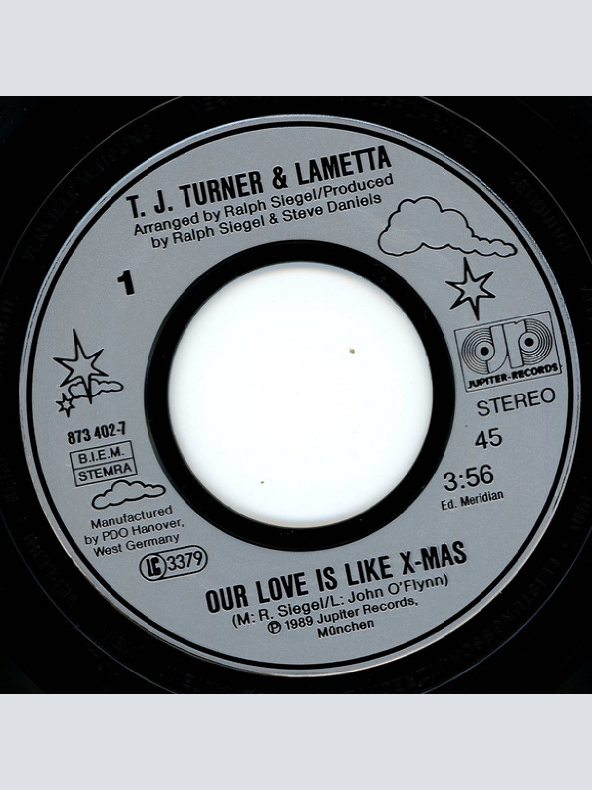 Vinyl / T.J. Turner & Lametta - Our Love Is Like X-Mas
