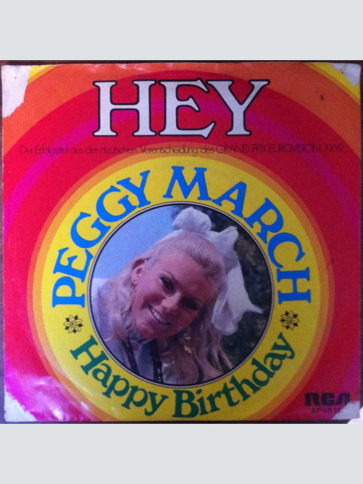 Vinyl / Peggy March - Hey