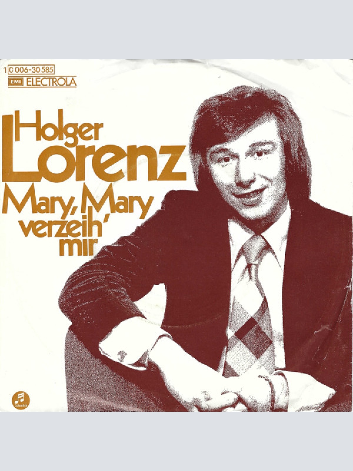 Vinyl / Holger Lorenz - Mary, Mary Verzeih' Mir