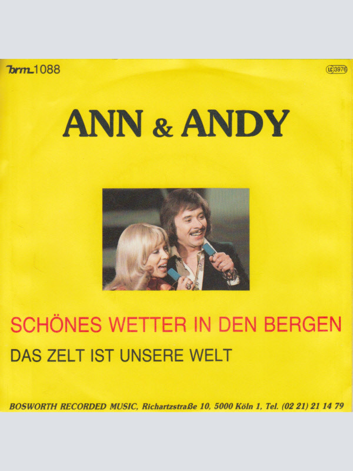 Vinyl / Ann & Andy - Schönes Wetter In Den Bergen