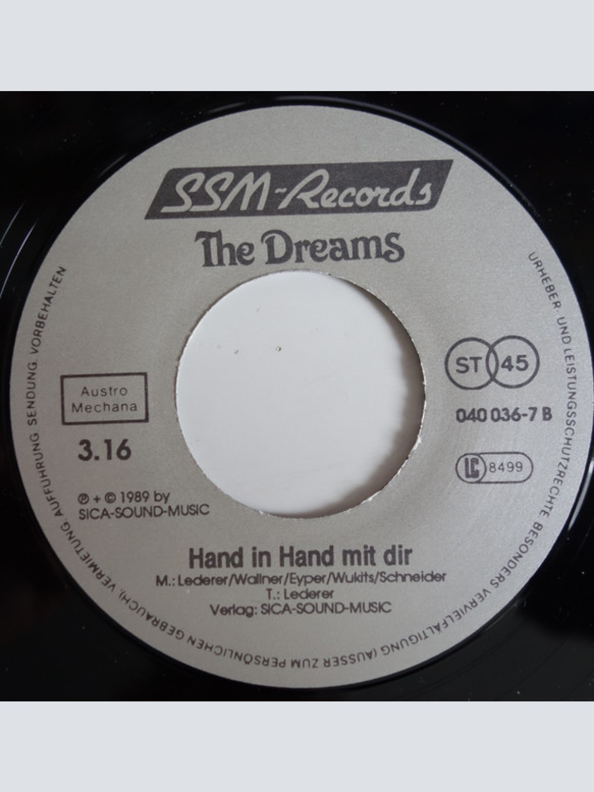 Vinyl / The Dreams (4) - Ich Hol' Dir Vom Himmel Die Sterne