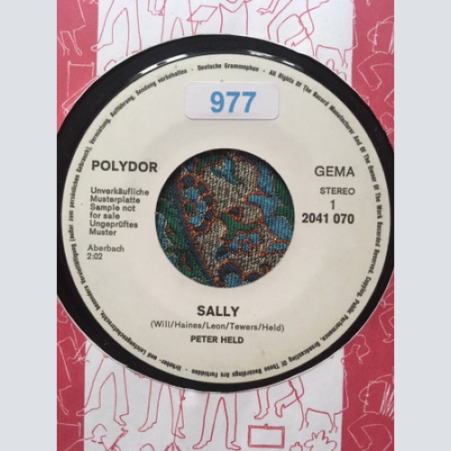 Vinyl / Peter Held - Sally