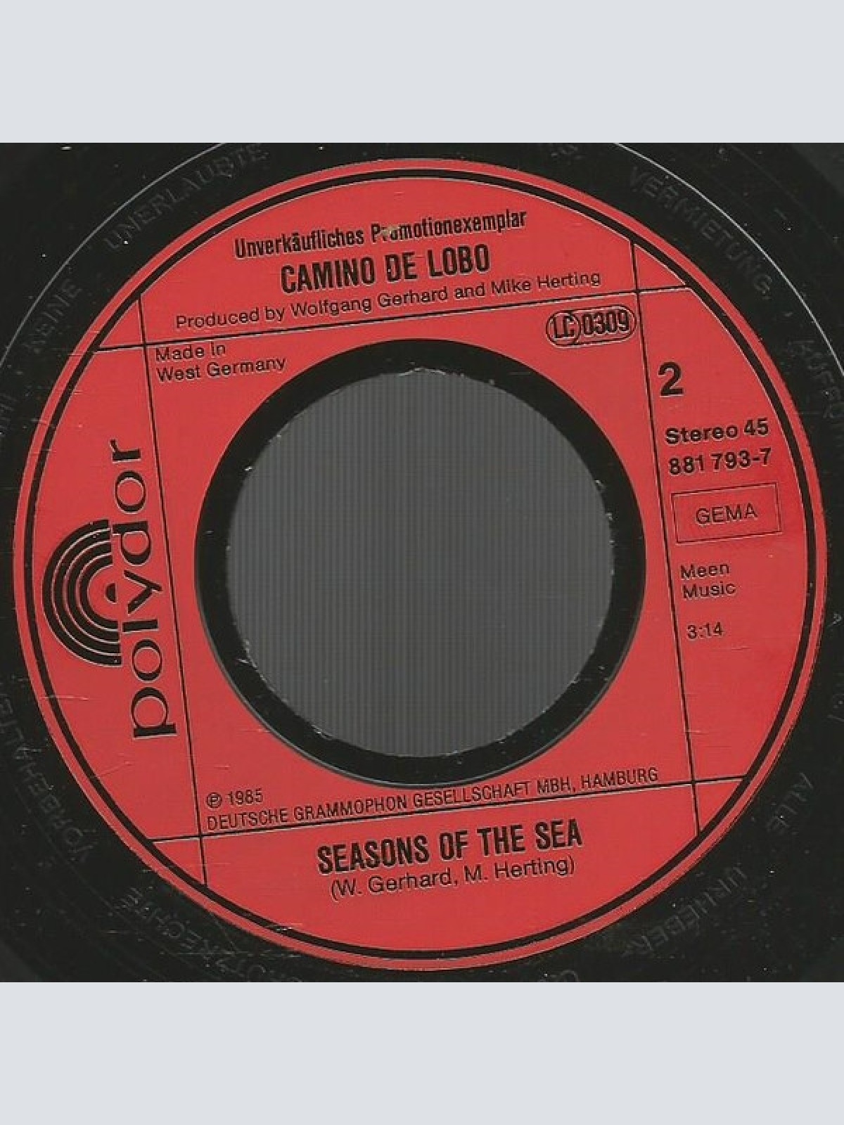 Vinyl / Camino De Lobo - Tango Flamenco