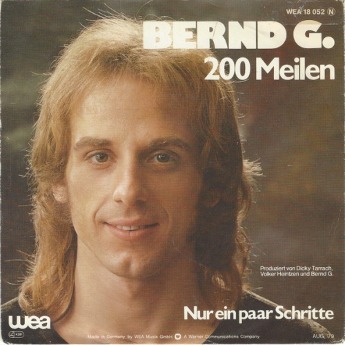 Vinyl / Bernd G.* - 200 Meilen