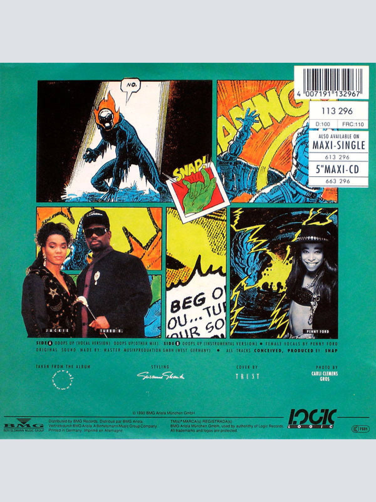 Vinyl / Snap! - Ooops Up