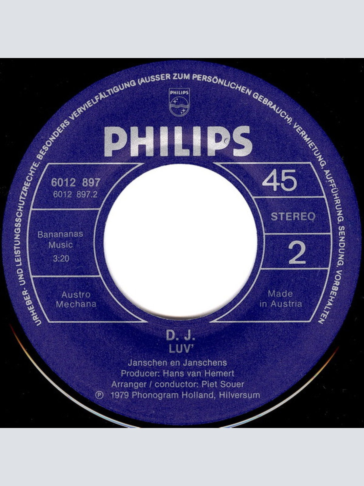 Vinyl / Luv' - Casanova