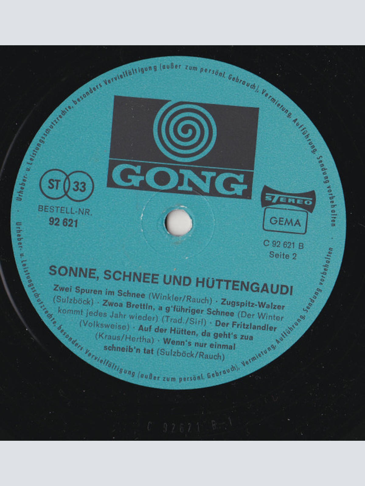 Vinyl / Various - Sonne, Schnee Und Hüttengaudi