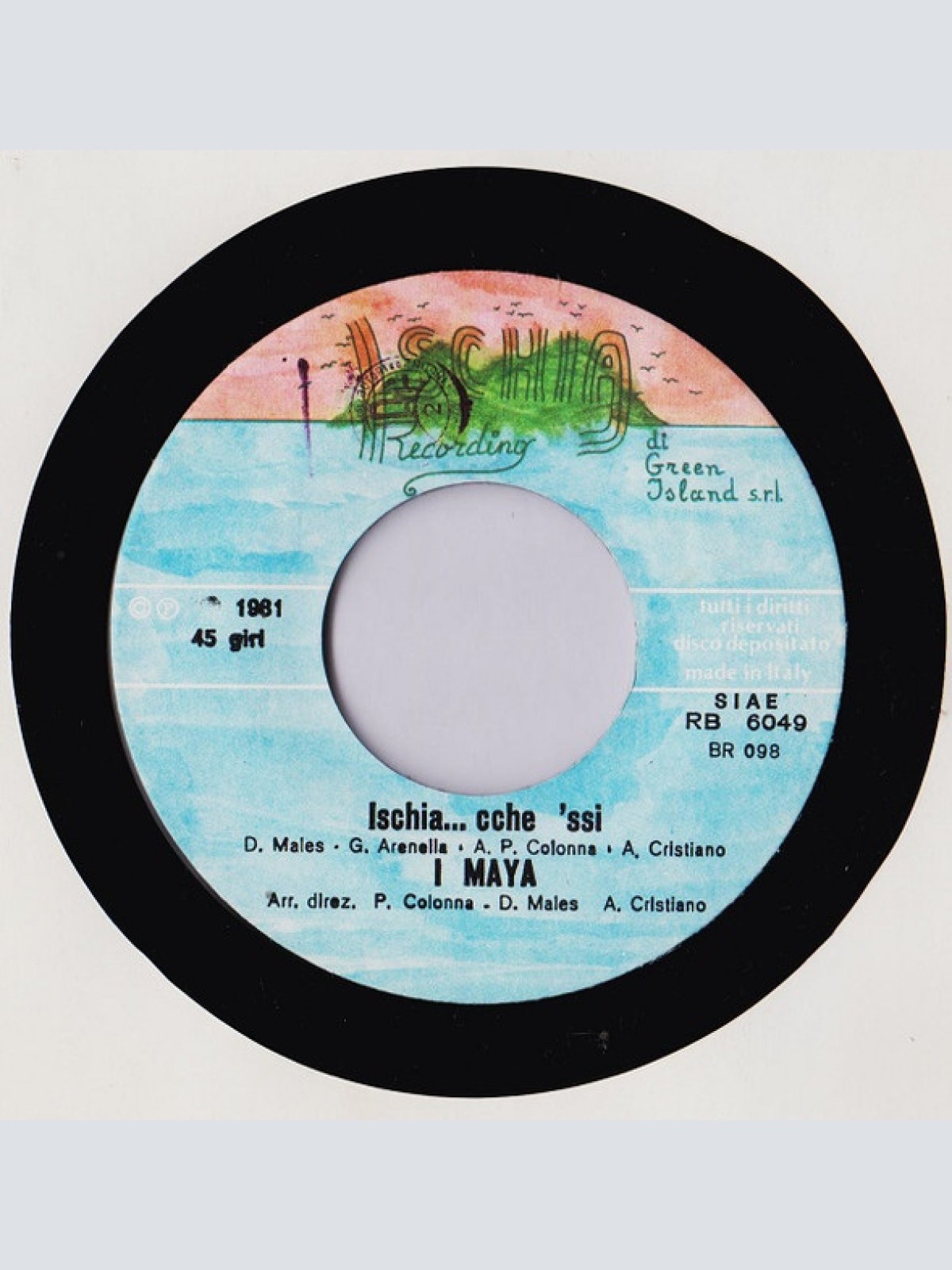 Vinyl / I Maya (2) - Ischia... Cche 'Ssì