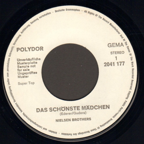 Vinyl / Nielsen Brothers* - Das Schönste Mädchen / Der Alte Zigeuner