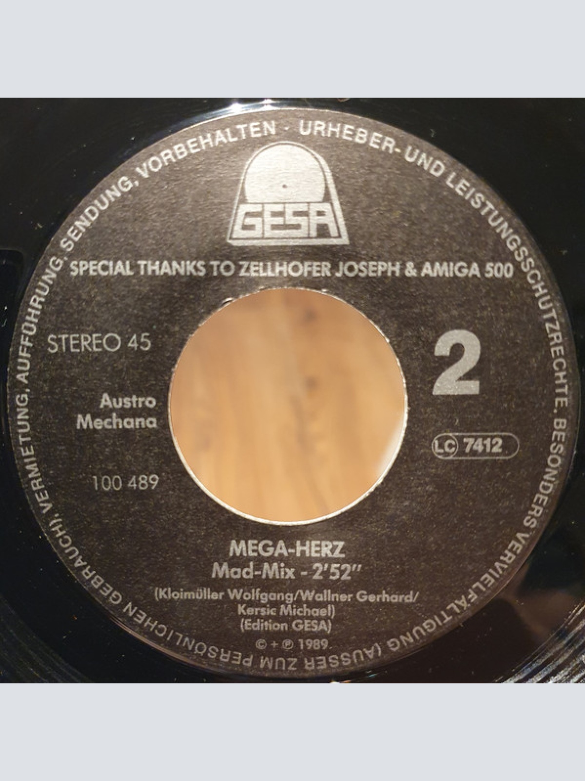 Vinyl / Mega-Herz - Push The Boogie