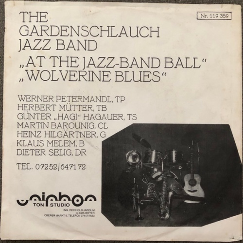 Vinyl / The Gardenschlauch Jazz Band* - At The Jazzband Ball / Wolverine Blues