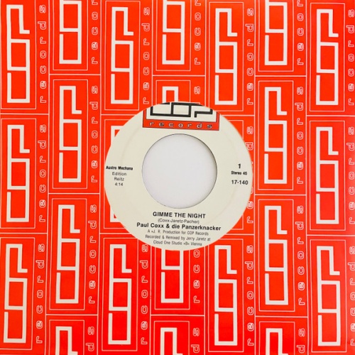 Vinyl / Paul Coxx & Die Panzerknacker - Gimme The Night