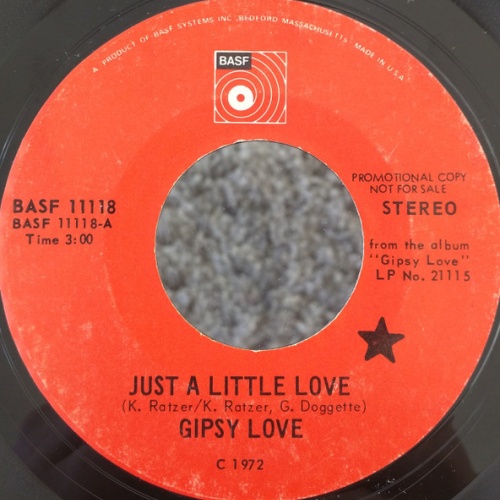 Vinyl / Gipsy Love - Just A Little Love