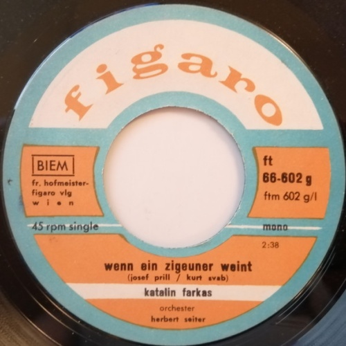 Vinyl / Katalin Farkas* - Wenn Ein Zigeuner Weint / Irgendwo, Irgendwann