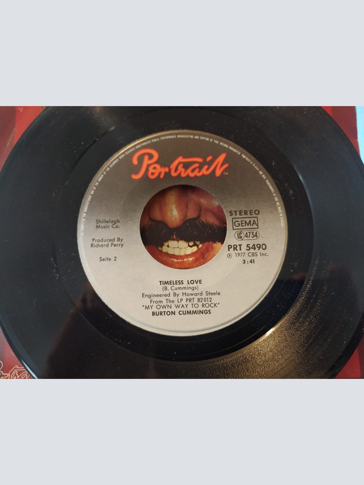 Vinyl / Burton Cummings - Never Had A Lady Before