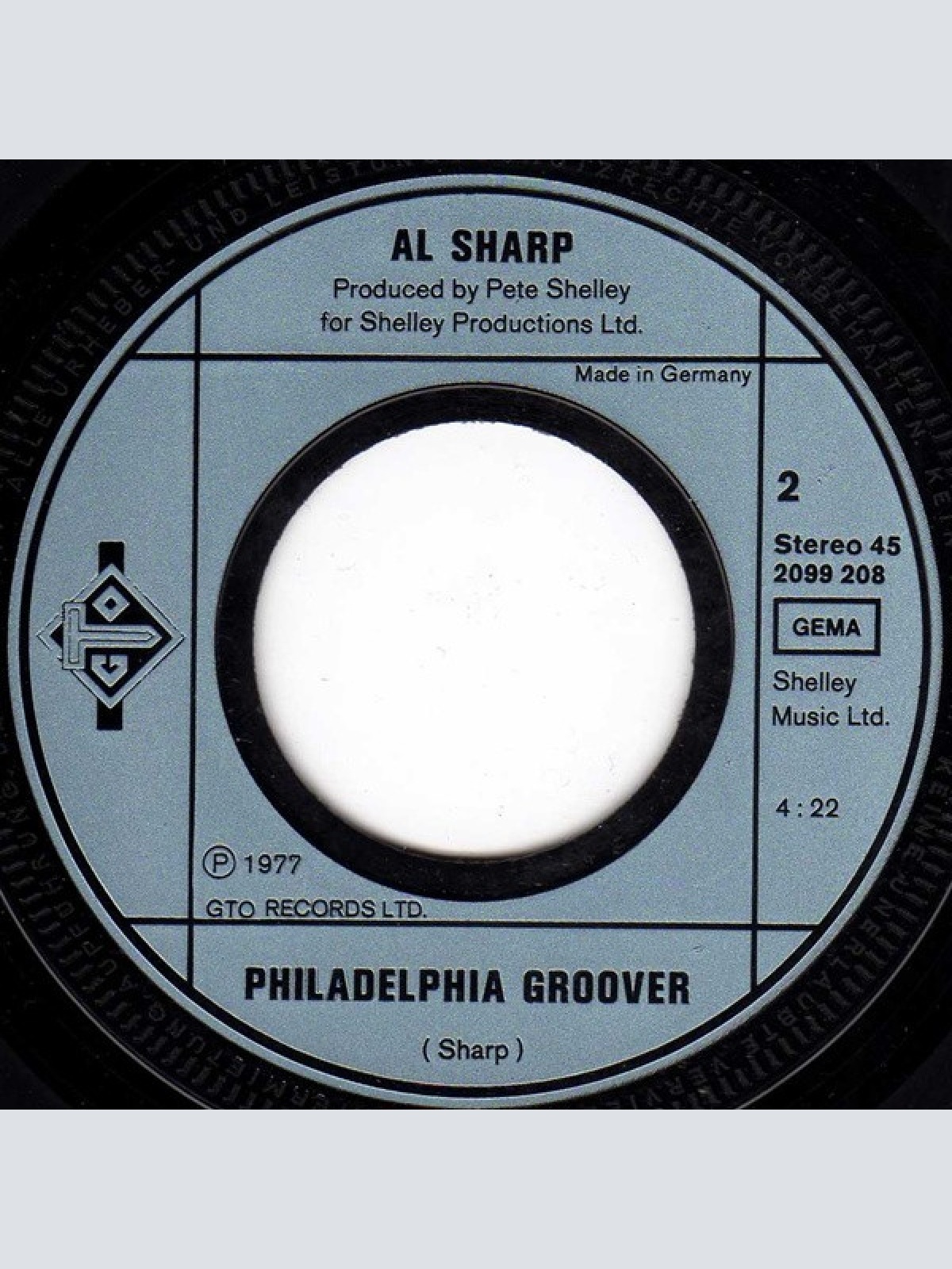 Vinyl / Al Sharp - One Third Love, Two Thirds Pain